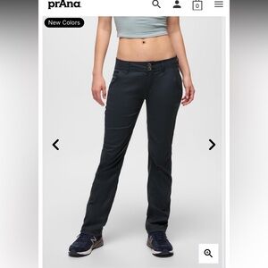 Prana Halle Straight Pants - Stormy Night